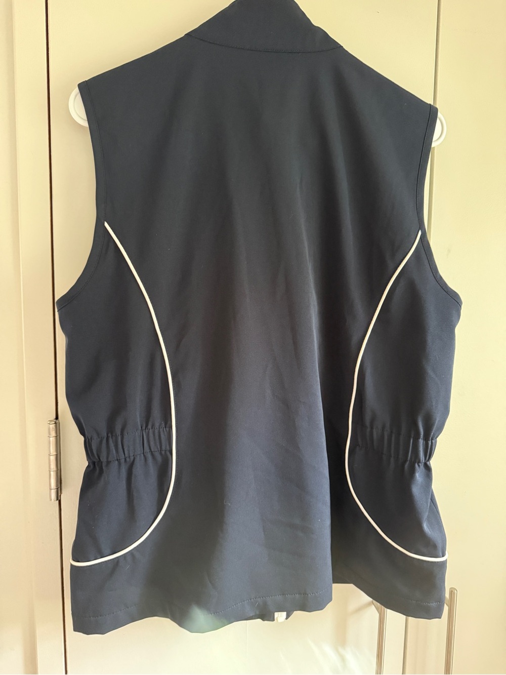 NWT EP Pro High Society Navy Golf Zip Front Sleeveless Vest, M, MSRP $78 - Picture 6 of 13